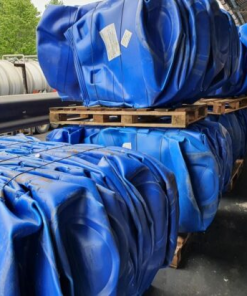 HDPE Blue Drums Scrap Bales